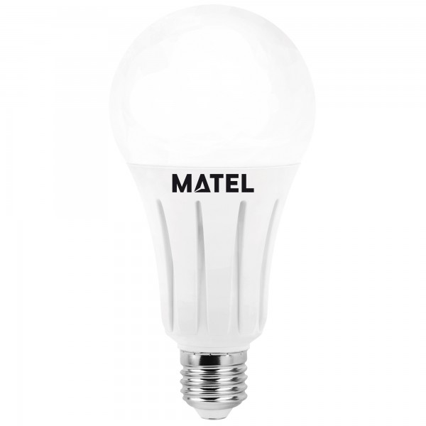 Bomb.led estandar alum.fundido e27 18w.f