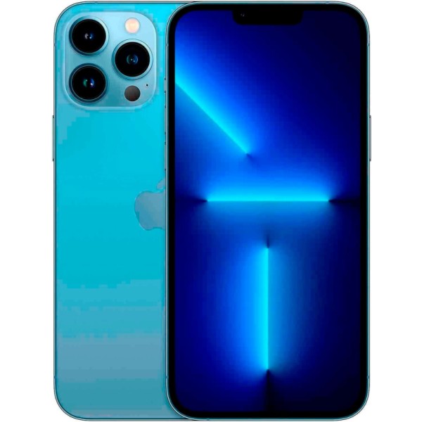 Apple iphone 13 pro 5g sierra blue / reacondicionado / 6+256gb / 6.1" oled 120hz / esim